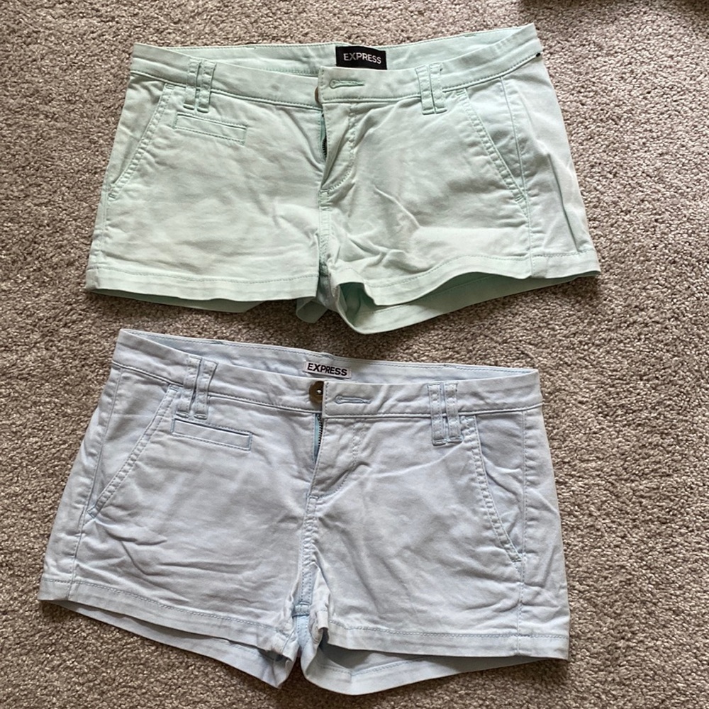 Size 0 express shorts